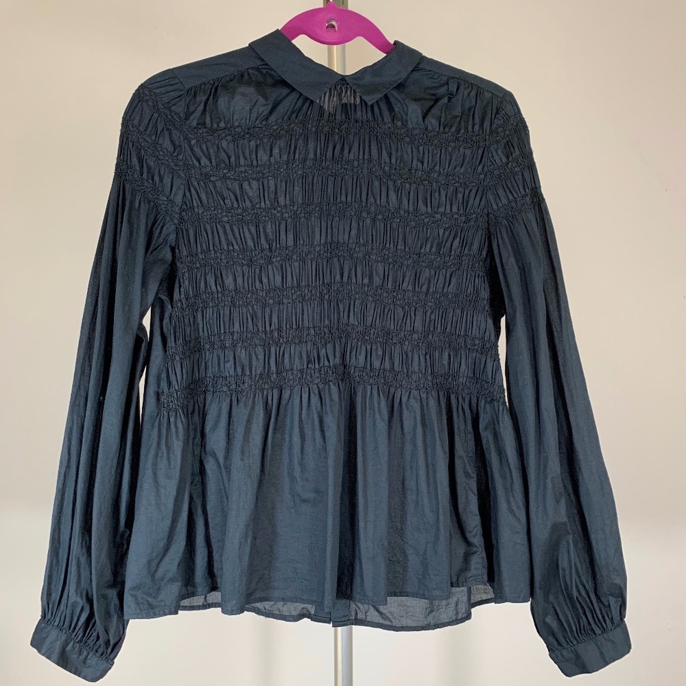 AllSaints Lena Shirt in Indigo